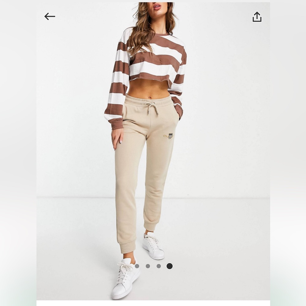 Women's Tan Jogger Pants